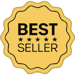 Selo de best seller — 1º lugar na lista da Veja